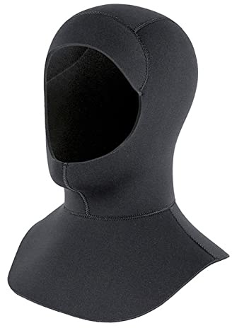 Harilla Diving Hood, Stretchable gear Thermal Neck Warm Neoprene Swimming Hat for Winter Canoeing Unisex, 3mm S M