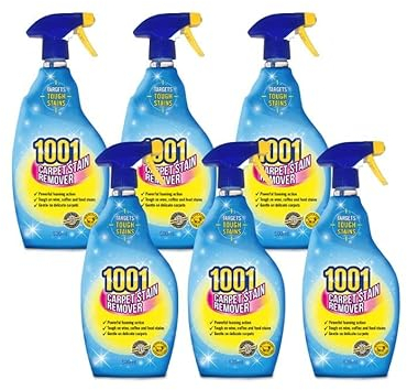 1001 Carpet Stain Remover 500ml Pack of 6