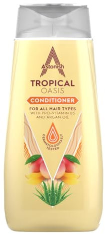 Astonish Tropical Conditioner with Argan Oil, 375ml