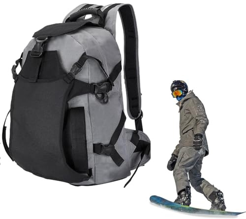 Generisk snowboardutrustningsväska, skidryggsäck | multifunktionell skidhjälmväska – reseryggsäck, snowboardryggsäck, oxfordtyg för skidhjälm, snowboard
