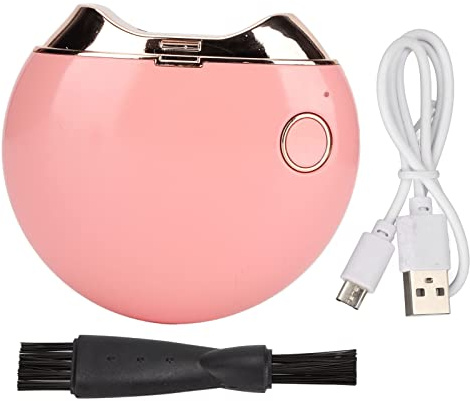 Tagliaunghie Elettrico Automatico, Lucidatore per Unghie con Funzione Antispruzzo Ricarica USB per Bambini Anziani Adulti Rosa