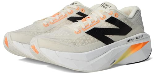 New Balance Men's Fuelcell Supercomp Trainer V3, Angora/Hot Mango/Black, 9 UK