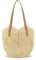 HuiYStar Sac à bandoulière en paille pour femmes, grand sac de plage d'été en rotin tressé fourre-tout pour les vacances, beige