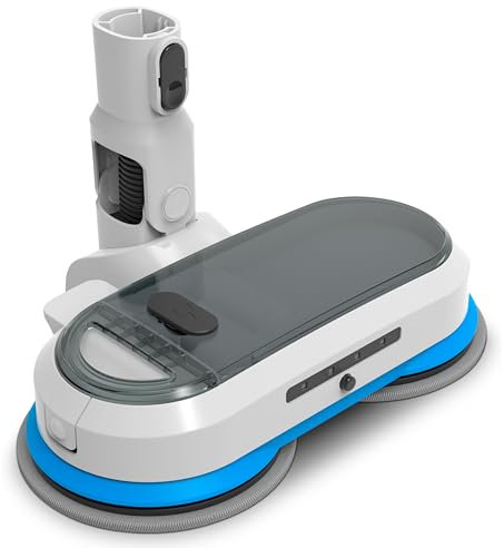 MEDION Zubehör elektrischer Wischaufsatz für Hartbodenreiniger (rotierende Wischköpfe, passend P350W, P400, P400W)