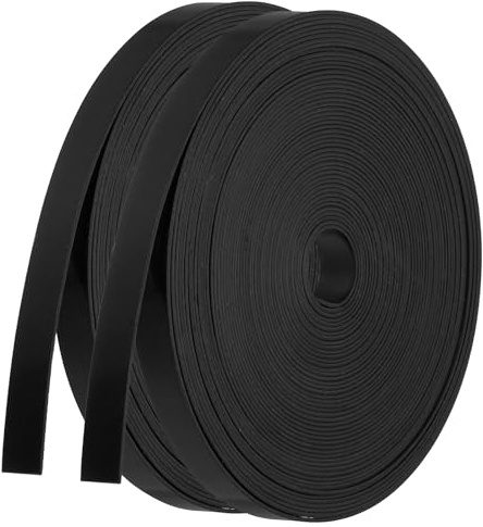 PATIKIL Nastro Magnetico A Rotolo 2 Rotoli 10 M x 1 Cm Nastro Flessibile Per Frigorifero Scrivibile Adesivo Etichetta Magnetica Per Lavagna A Secco Fai Da Te Artigianato Bianco Nero