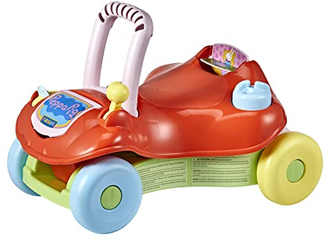 Playskool 2-in-1 Fahr- und Laufspaß Peppa Pig, Lauflernfahrzeug für Babys und Kleinkinder ab 9 Monaten (Amazon Exclusive)