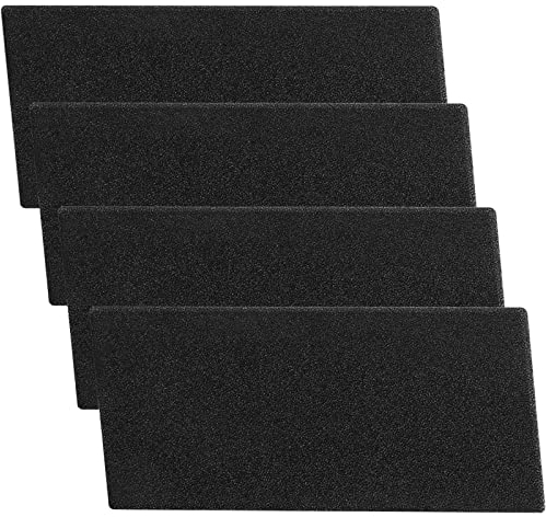 Filter für Bauknecht Privileg Whirlpool HX 481010354757 Trockner Wärmepumpentrockner | 225 x 107 x 8 mm | Schwammfilter Filtermatte Kondenstrockner （4 Pack）