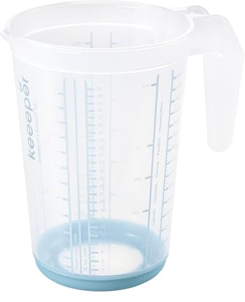 keeeper Pichet Doseur avec Fonction Antidérapante, 1,5 L, Massimo, Nordic Blue