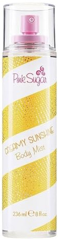 AQUOLINA PINK SUGAR CREAMY SUNSHINE BODY MIST 236ML
