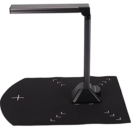 Dokumentkamera, Dokumentkamera 5MP A4 USB-driven Inbyggd LED-ljus Bärbar Hopfällbar Lättviktsdokumentkameraskanner för Distansinlärning, Videokonferenser, Fjärrarbete