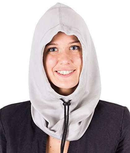 Leblok EMF Protective Hooded Snood/Hood (Grey)