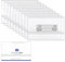 TOATELU 10 Stück Magnetische Namensschild, 9x7cm Namensschilder Magnetisch, Ausweishalter Namensschilder Für Kleidung, Namensschilder Selbstklebend Magnetisch, Magnet Namensschilder für Schule, Büro
