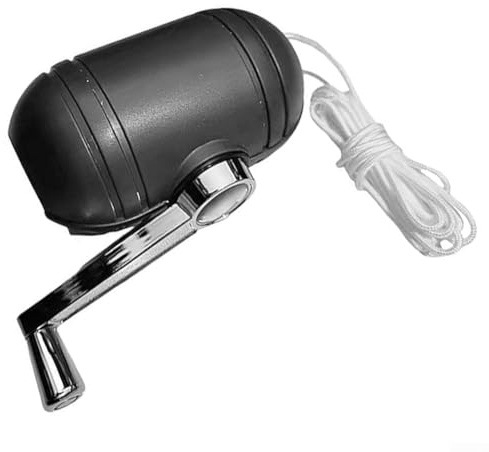CWOQOCW Maniglia di ricambio per ombrellone da esterno con accessori e corde, meccanismo di inclinazione, manovella, accessori per giardino, feste, balcone
