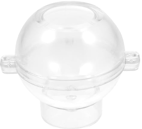 Veemoon Molde Fácil de Operar de Plástico PC de Vela Esférica Resistente a Bajas Temperaturas para Fabricación de Velas Aromáticas Adecuado para Bodas y Manualidades