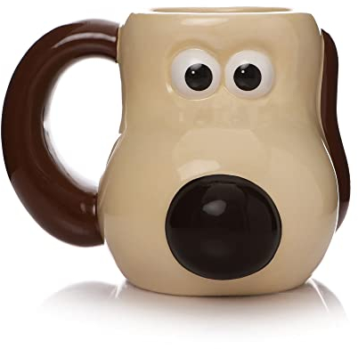 Aardman - Shaped Mugs - Aardman Wallace and Gromit Shaped Mug - Gromit