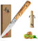 SENBON 440A Stainless Steel Ultra Sharp Pocket Folding japanisches stil Peeling Utility Knife Natural Olive Handle Camping Trip Outdoor Portable Knife