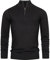 Indicode Herren Gore Pullover aus 80% Baumwolle mit Stehkragen | Strickpullover für Männer Black, XXL