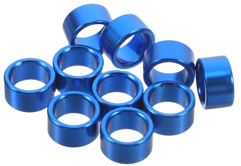 Alipis Anillos de Aluminio para Palomas 10 Piezas Reutilizables y Versátiles para Identificación y Entrenamiento en Jaulas de Pájaros