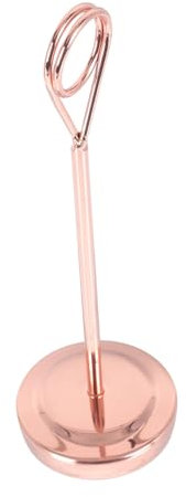 KOMBIUDA 1Pc Plato Asiento Menú Estante Restaurante Suministro Mesa Tarjetas Titular Hotel Suministro Menú Asientos Titular Simple Titular Platos Tarjetas Estante Ordenar Tarjetas Soporte