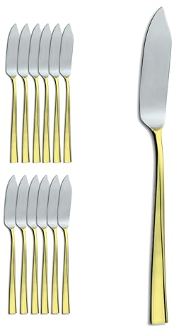 12 coltelli da pesce, della serie Monterey real gold di Picard & Wielpütz