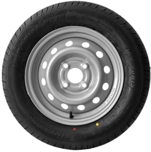 Komplettrad für Anhänger 165/70 R13 79N LINGLONG Reifen mit UNITRAILER Felge 4Jx13 4x100 ET30 13 Zoll Ersatzrad für Wohnwagen