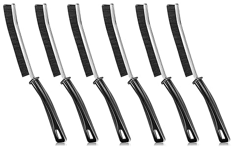 Redodo 6 Stück Reinigungsbürste Haushalt Cleaning Brush Werkzeug Badezimmer Fuge Sofa Sackgasse Auto Lücke Bett Ecke Küche Fliese Multifunktionale Fenster Dachrinne Fugenreinigungsbürste