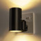 LOHAS-LED Night Light Plug in Wall,[2 Pack] Vintage Nightlight, Dusk to Dawn Sensor, Adjustable Brightness 0-100LM, Warm White 3000K, Dimmable Night Lights for Hallway Bedroom Staiwen wr Bathroom