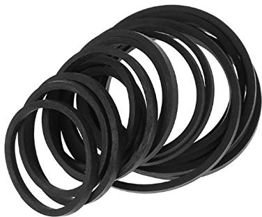 30 X 25–135 Mm Mix Kassettenband Maschinenriemen Sortiert Zusammenklappbar Quadratisch Gemeinsamer Riemen 1 2 Mm Für Recorder DVD Laufwerk Kassettenband Antriebsriemen Sortierter Gürtel