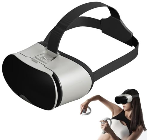 VR-glasögon för telefon – bärbara små 3D-glasögon, virtual reality-glasögon | VR-headset, VR-spelsystem, mobiltelefon – virtual reality-headset, Wearable VR-set för nybörjare, barn och vuxna