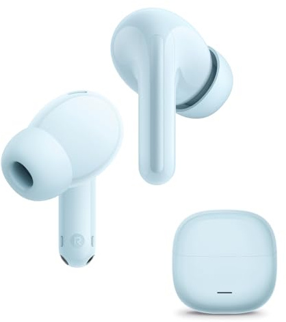 XIAOMI Redmi Buds 8 Lite: cuffie TWS in-ear con cancellazione del rumore fino a 42 dB, driver da 12,4 mm per bassi potenti, autonomia fino a 36h, 5 EQ e Bluetooth 5.4, Blu