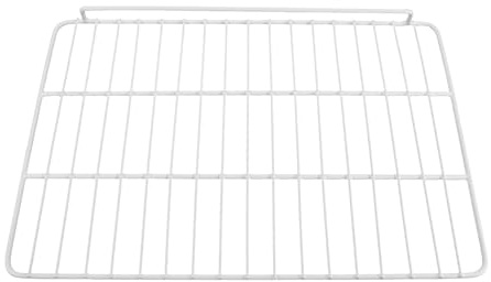 BIUDECO Ripiano Laterale in Metallo 435X30 CM per Frigorifero e Congelatore Divisorio Grigliato Ringhiera di Protezione Organizer Salvaspazio per Scomparti Freezer e Mini Frigo