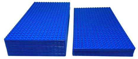 LEGO Ground Plate 16 x 32 Blue