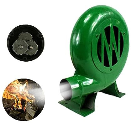 Ventilatore Per Forgia Da Fabbro A Manovella, Ventola Barbecue Manuale, Aeratore Per Cottura Manuale, Accendino A Carbone Per Barbecue, Per Campeggio/picnic/attività All'aperto ( Color : 150W )