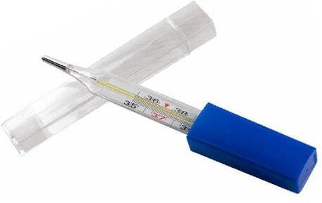 FIEBERTHERMOMETER analog mit Glaskörper 1 St