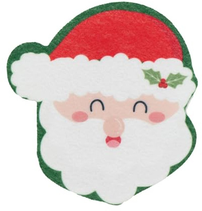 Spugna per la pulizia, morbida Babbo Natale, calza di Natale, spugna da cucina, spugne assorbenti ed eleganti, durevoli