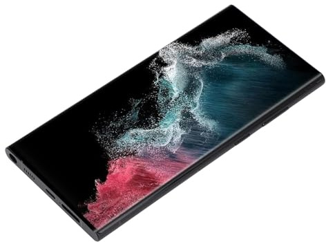 Cryfokt Byte Av Digitaliseringsenhet för Telefonskärm - Tydligare och Mer Levande Skärmupplevelse - Kompatibel med S22 Ultra 5G SM S908B Inkluderar Professionell Installation Rekommenderas (Matt