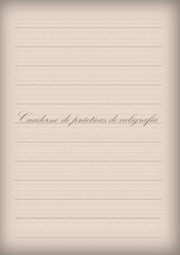 Cuaderno de prácticas de caligrafía tamaño A4 (Tamaño grande) 200 páginas, elaborado con papel de pasta mecánica, una opción de impresión de baja emisión de carbono