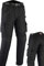 Texpeed Motorradhose mit protektoren herren - Textil Wasserdicht Motorroller Motorrad Bikerin Mit CE Schutz rüstung (EN 1621-1) - Schwarz - (10XL Taille/Kurz Bein)