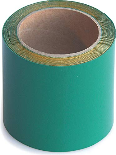 Wupsi PVC-Planen-Reparaturband - Klebeband zur Reparatur von Löchern & Rissen an LKW-Plane, Anhängerabdeckung, Markise & Zelt - Grün, 10 cm X 5 m