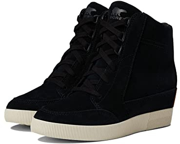 Sorel Out N About Wedge II Black/Sea Salt 8 B (M)