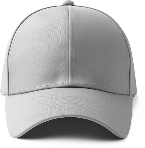 urban ace | Baseball Cap | Herren Damen | Snapback Verschluss, verstellbar | 100% Baumwolle Outdoor Running Sport Freizeit Basecap Loch Kappe Männer Frauen (Stone)
