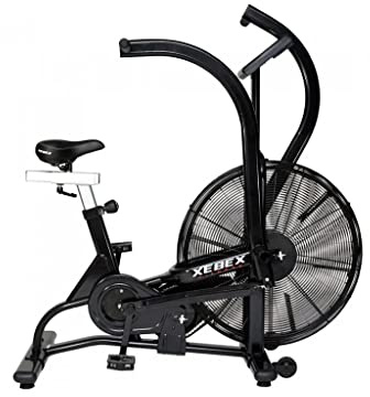 Xebex Fitness Air Bike + consola Bluetooth