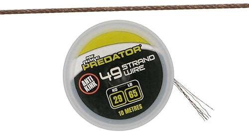 Fox Rage Predator 19-Strand Coated Wire - 10m Stahlvorfach, Tragkraft:12kg / 26lb