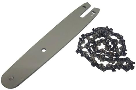 OISE ART STORE Trade Shop - Kit Barra + Catena 8 Ricambio da 8 Pollici per Mini Motosega A Batteria -