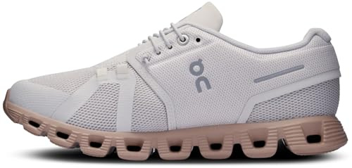 On, Cloud 5 Damen-Sneaker, Cremefarben/Braun, 43 EU