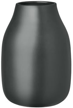 blomus Vase -COLORA- | Keramikvase für Blumen & Dekoration | Blumenvase Farbe Peat matt | Größe L