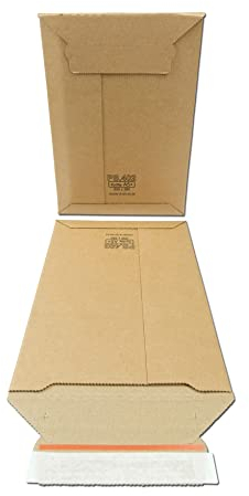 verpacking 200 Versandtaschen Karton Premium Qualität 200 x 280 mm DIN A5+ Braun Wellpapp Versandtasche Kartonversandtasche