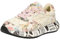 Laura Vita Damen Sneaker Blumen Burton 05 Halbschuh Schnürschuh außergewöhnlich, Größe:40 EU, Bunt