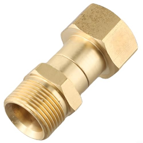 Hochdruckreiniger-Messing-Drehgelenk, M22 14 mm Gewinde, Ki-nk-freier Schlauchanschluss