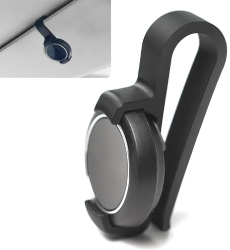 Youery Soporte para Parasol Ooono Co-Driver No.1, Soporte para Detector de Rayos en el Parasol Clip, Montaje/Clip para Parasol